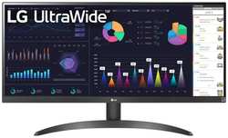 Монитор 34″ LG UltraWide 34WQ500-B 2560x1080 LED, 21:9, IPS, 400cd, 1000:1, 5ms, 178/178, HDMI, DP, 100Hz