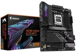 Материнская плата ATX GIGABYTE X870E AORUS ELITE WIFI7 (AM5, AMD X870E, 4*DDR5 (8000), 4*SATA 6G RAID, 4*PCIE, 2*USB4, 6*USB 3.2, 4*USB 2.0, HDMI)RTL