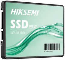 Накопитель SSD 2.5'' HIKVISION HS-SSD-WAVE(S) 256G HIKSEMI 256GB SATA 6G 3D NAND 530 / 400MB / s IOPS 45K / 75K TBW 80 MTBF 1.5M (HS-SSD-WAVE(S) 256G)