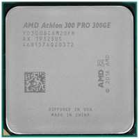 Процессор AMD Athlon PRO 300GE YD300BC6M2OFH Zen+ 2C/4T 3.4GHz (AM4, L3 4MB, 12nm, 35W TDP) OEM