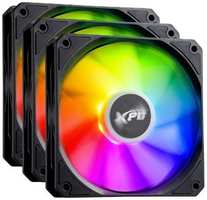 Вентилятор для корпуса ADATA XPG VENTO R 120 ARGB PWM 120x120mm, 300-1600rpm, 65CFM, 32dBa, ARGB, 4-pin PWM, (3-pack)