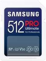 Карта памяти SDXC 512GB Samsung MB-SY512S/WW PRO Ultimate, 130/200MB/s