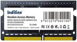 Модуль памяти SODIMM DDR5 8GB Indilinx IND-ID5N48SP08X PC5-38400 4800MHz CL40 1.1V