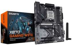 Материнская плата ATX GIGABYTE X870 GAMING WIFI6 (AMD AM5, X870, 4*DDR5 (4400), 4*SATA 6G RAID, 3*PCIe, 3*M.2, WiFi, BT, 4*USB 3.2, 4*USB 2.0, 2*USB T