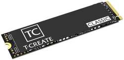 Накопитель SSD M.2 2280 Team Group T-CREATE CLASSIC I45 TM8FFX001T0C129 1TB, 5000/4800MB/s, PCIe 4.0 x4, NVMe, 3D TLC, 650 TBW, MTBF 3M