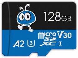 Карта памяти MicroSDXC 128GB SmartBuy SB128GBSDU3UL01 Сlass 10 Ultra UHS-I U3 V30 A2 150/165 MB/s