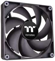 Вентилятор для корпуса Thermaltake CT140 140x140x25мм, черный, 500-1500 rpm, 77.37CFM, 30.5 dBa, 4pin PWM, (2-pack) Ret (CL-F148-PL14BL-A)