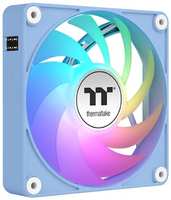 Вентилятор для корпуса Thermaltake CT120 EX Hydrangea CL-F196-PL12BU-A 120x120x25mm, синий, 500-2000rpm, 68CFM, 28.5dBa, ARGB, 4-pin PWM, (3-pack) Ret