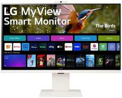 Монитор 31,5″ LG MyView 32SR85U-W 3840x2160, 400cd 178гр/178гр, IPS LED, 16:9, 60Hz,USB, HDMI, HAS