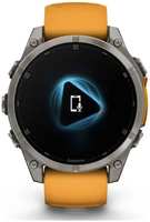 Часы Garmin Fenix 8 AMOLED Sapphire 010-02905-11 51мм, ремешок, титановый