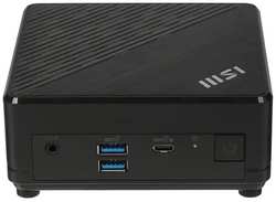 Неттоп MSI Cubi N ADL-016BRU slim 936-B0A911-091 N200 / UHD graphics / 2*GbitEth / USB Type-C / HDMI / DP / 65W / noOS / black