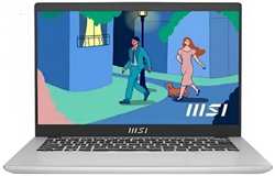 Ноутбук MSI Modern 14 C13M-836XBY 9S7-14J111-836 i5-1335U/16GB/512GB SSD/Iris Xe graphics/14″ FHD IPS/WiFi/BT/cam/noOS/silver