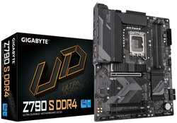 Материнская плата ATX GIGABYTE Z790 S DDR4 (LGA1700, Z790, 4*DDR4(5333), 4*SATA 6G RAID, M.2, 3*PCIe, 6*USB 3.2, 4*USB 2.0, USB Type-C, HDMI)