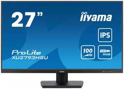 Монитор 27″ Iiyama ProLite XU2793HSU-B6 1920x1080 IPS LED 1ms 16:9 250cd 178гр / 178гр FHD 100Hz HDMI DP USB черный