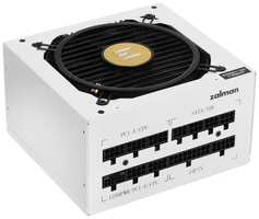 Блок питания Zalman ZM750-TMX2 WH 750W, APFC, 120mm Fan, 80+ Gold Gen5, Full Modular, white