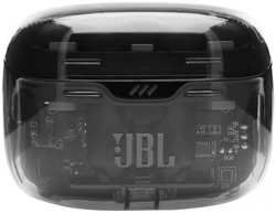 Гарнитура беспроводная JBL Tune Beam Ghost JBLTBEAMGBLK внутриканальная, черная, BT, в ушную раковин