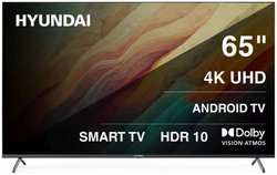 Телевизор Hyundai H-LED65BU7010 H-LED65BU7009 LED 65″ Android TV Frameless Metal / 4K Ultra HD 60Hz DVB-T DVB-T2 DVB-C DVB-S DVB-S2 USB Wi