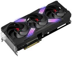 Видеокарта PCI-E PNY GeForce RTX 4070 Ti SUPER XLR8 Gaming VERTO Triple Fan OC (VCG4070TS16TFXXPB1-O) 16GB GDDR6X 256bit 5nm 2340 / 21000MHz HDMI / 3*DP