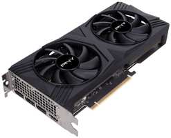 Видеокарта PCI-E PNY GeForce RTX 4070 SUPER VERTO Dual Fan (VCG4070S12DFXPB1-O) 12GB GDDR6X 192bit 5nm 1980 / 21000MHz HDMI / 3*DP