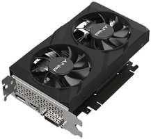 Видеокарта PCI-E PNY GeForce GTX 1650 VERTO (VCG16514D6DFXPB1) 4GB GDDR6 96bit 12nm 1410 / 12000MHz HDMI / 2*DP