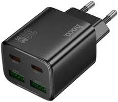 Зарядное устройство сетевое Hoco N56 Fundador Hoco 32492 30W 3A (PD) 2xUSB/USB type-C универсальное