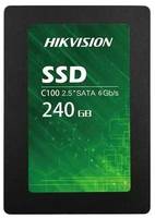 Накопитель SSD 2.5'' HIKVISION HS-SSD-C100 / 240G C100 240GB SATA 6Gb / s TLC 500 / 350MB / s IOPS 48K / 28K MTBF 2M 7mm (HS-SSD-C100/240G)