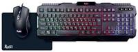 Клавиатура и мышь SmartBuy RUSH Shotgun SBC-307728G-K набор игровой +коврик