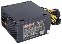 Блок питания ATX Exegate 500NPXE EX221638RUS-S 500W (+PFC), 12cm fan, 24p+4p, 6/8p PCI-E, 4*SATA,3*IDE, FDD + кабель 220V с защитой от выдергив