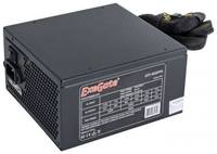 Блок питания ATX Exegate 600PPX EX221642RUS 600W RTL, black, APFC, 14cm, 24p+(4+4)p, PCI-E, 5SATA, 3IDE, FDD