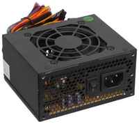 Блок питания SFX Exegate M450 EX234946RUS 450W, black, 8cm fan, 24p+4p, 2*SATA, 1*IDE, FDD