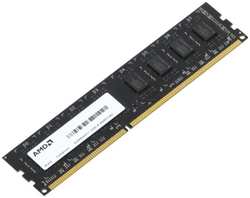 Модуль памяти DDR3 8GB AMD R338G1339U2S-UO 1333MHz, PC3-10600, CL9, 1.5V, Non-ECC, black, Bulk