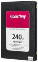 Накопитель SSD 2.5'' SmartBuy SB240GB-RVVL3-25SAT3 Revival3 240GB SATA3 550/450MB/s 3D TLC MTBF 1.8M