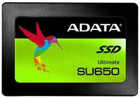 Накопитель SSD 2.5'' ADATA ASU650SS-480GT-R Ultimate SU650 480GB SATA 6Gb / s 520 / 450MB / s 40K / 75K IOPS TLC 3D NAND MTBF 2M