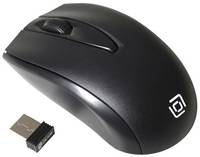 Мышь Wireless Oklick 540MW черная, оптическая, 1200dpi, USB, 2 клавиши (Oklick 1175373)