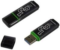 Накопитель USB 3.0 128GB SmartBuy SB128GBGS-DG Glossy темно