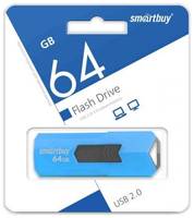 Накопитель USB 2.0 64GB SmartBuy SB64GBST-B Stream