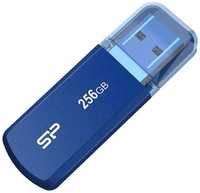 Накопитель USB 3.1 256GB Silicon Power SP256GBUF3202V1B Helios 202 голубой