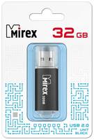 Накопитель USB 2.0 32GB Mirex UNIT 13600-FMUUND32 чёрный (ecopack)