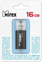 Накопитель USB 2.0 16GB Mirex UNIT 13600-FMUUND16 USB 16GB Mirex UNIT чёрный (ecopack)