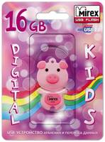 Накопитель USB 2.0 16GB Mirex PIG 13600-KIDPIP16 USB 16GB Mirex PIG pink (ecopack)