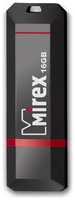 Накопитель USB 2.0 16GB Mirex KNIGHT 13600-FMUKNT16 USB 16GB Mirex KNIGHT чёрный (ecopack)