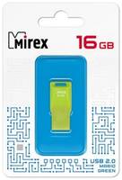 Накопитель USB 2.0 16GB Mirex MARIO 13600-FMUMAG16 USB 16GB Mirex MARIO зелёный (ecopack)