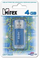 Накопитель USB 2.0 4GB Mirex UNIT 13600-FMUAQU04 голубой (ecopack)
