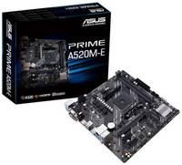 Материнская плата mATX ASUS PRIME A520M-E (AM4, AMD A520, 2*DDR4(4600), 4*SATA 6G RAID, M.2, 3*PCIE, 7.1CH, Glan, 7*USB 3.2, DVI-D / D-Sub / HDMI) (90MB1510-M0EAY0)