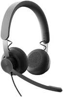 Гарнитура Logitech Headset Zone Wired 981-000875 UC Graphite