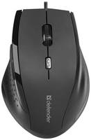 Мышь Defender Accura MM-362 52362 черный, 800-1600dpi, 6 кнопок