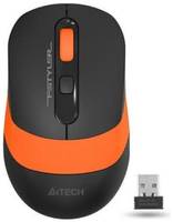 Мышь Wireless A4Tech FG10 ORANGE черно-оранжевая, 2000dpi, USB
