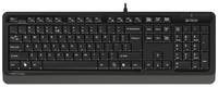 Клавиатура A4Tech FK10 GREY черно-серая, USB