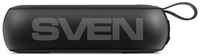 Портативная акустика 2.0 Sven PS-75 SV-018023 черная, 2x3Вт (RMS), FM-тюнер, USB, microSD, Bluetooth, встроенный аккумулятор