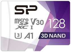 Карта памяти 128GB Silicon Power SP128GBSTXDU3V20AB Superior Pro A1 microSDXC Class 10 UHS-1 U3 100 МБ / с 80 МБ / с